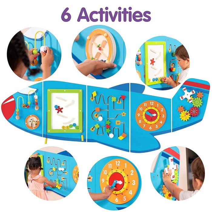 Aeroplane Activity Wall Panels 76083 Viga Commotion