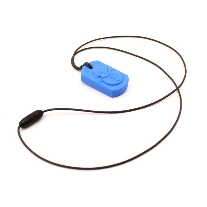 ARK’s Frost Bite™ Snowman Chew Necklace Royal Blue XXT