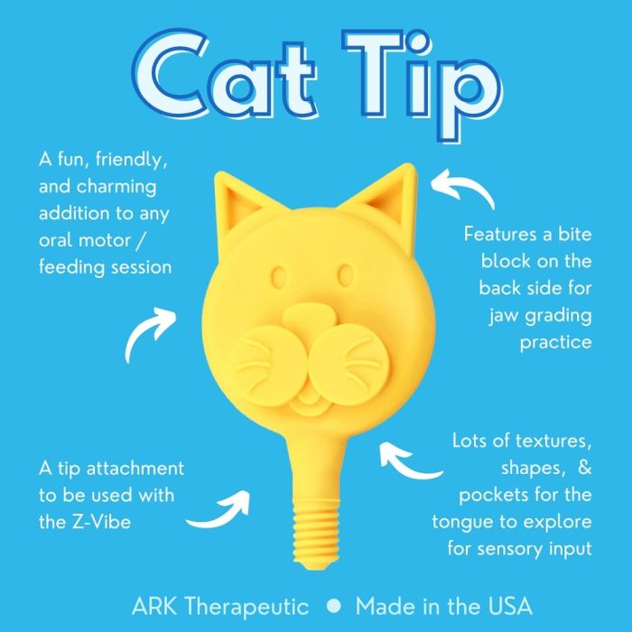 ARK's Animal Tips Z-Vibe Cat Infographic