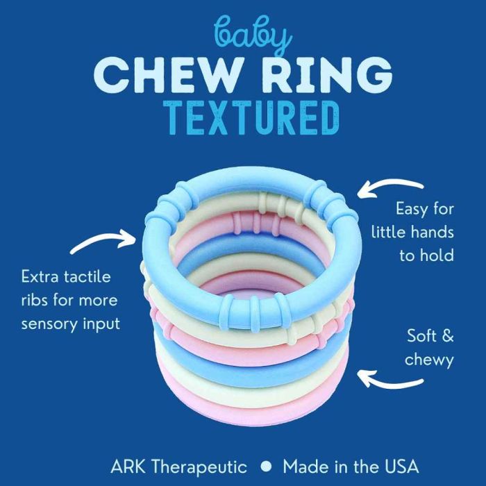 ARK's Baby Chew Ring Infographic