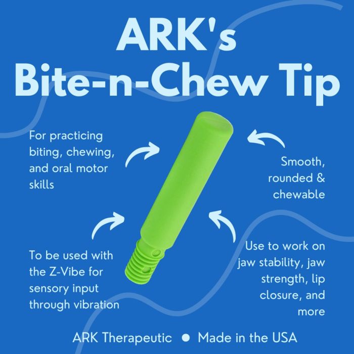 ARK's Bite-n-Chew Tips for Z-Vibe