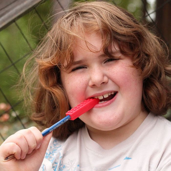 ARK’s Brick Stick® Chewable Pencil Topper
