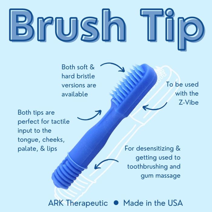 ARK's Brush Tips Z-Vibe Infographic