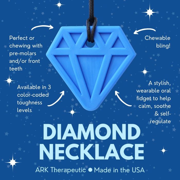 ARK's Diamond Chewable Jewel Necklace Infographic
