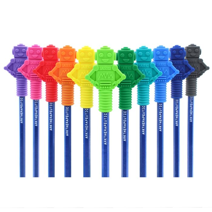 ARK's RoboChew Chewable Pencil Topper Group