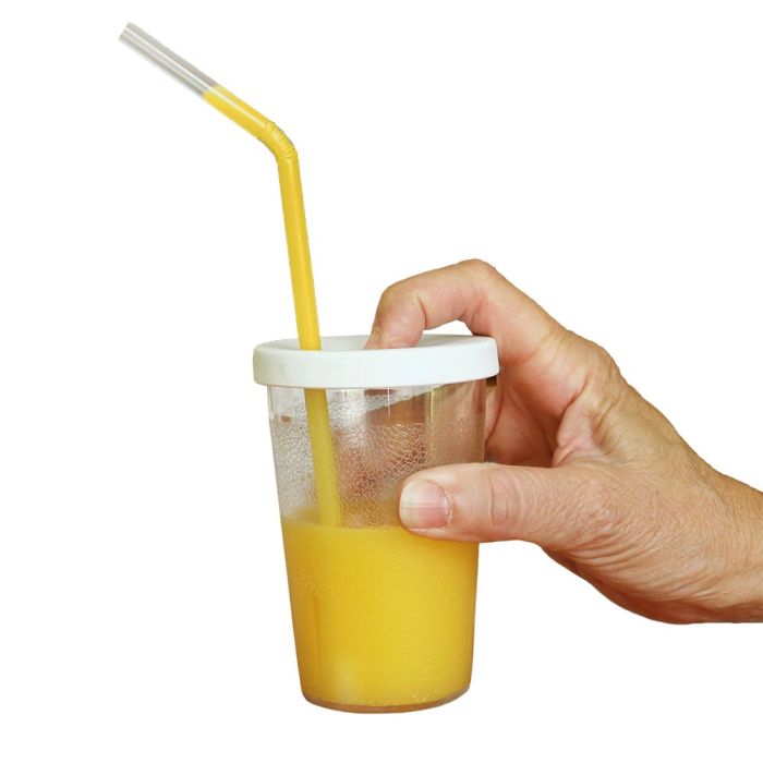 ARK's Sip Tip Cup with One Way Straws