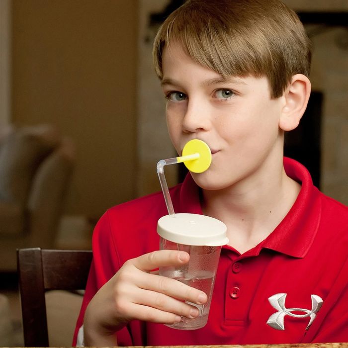 ARK's Sip Tip Cup with One Way Straws