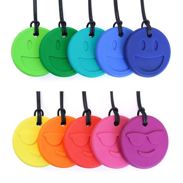 ARK's Smiley Face Chewmoji Necklace