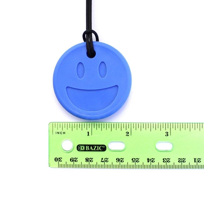 ARK's Smiley Face Chewmoji Necklace Measured