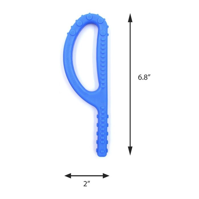 ARK's Textured Goshabunga Grabber Sensory Chew Measured