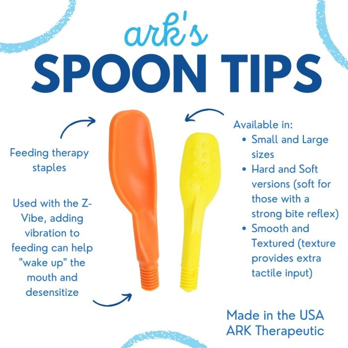 ARK's Textured Spoon Tips Z-Vibe Infographic
