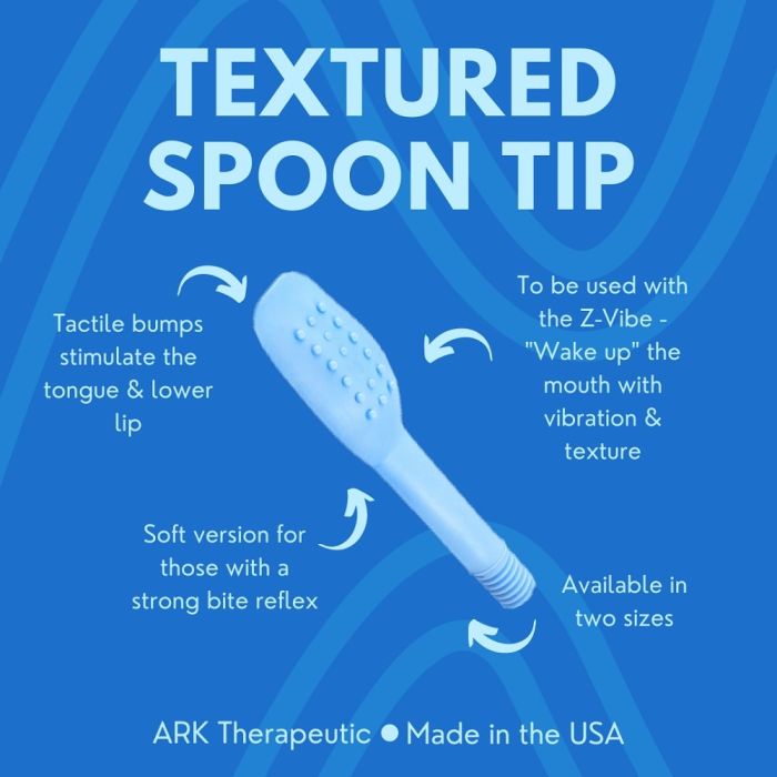 ARK's Textured Spoon Tips Z-Vibe Infographic