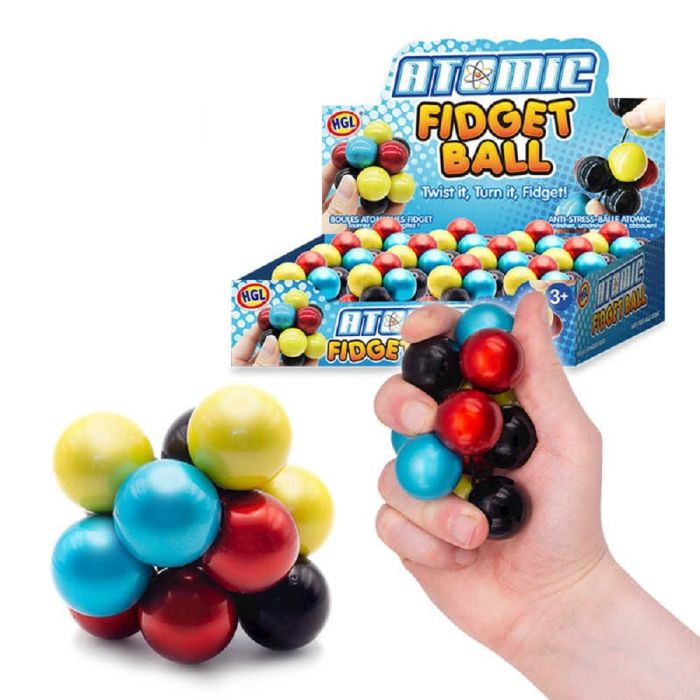 Atomic Fidget Ball Metallic SV21532 Tobar HGL