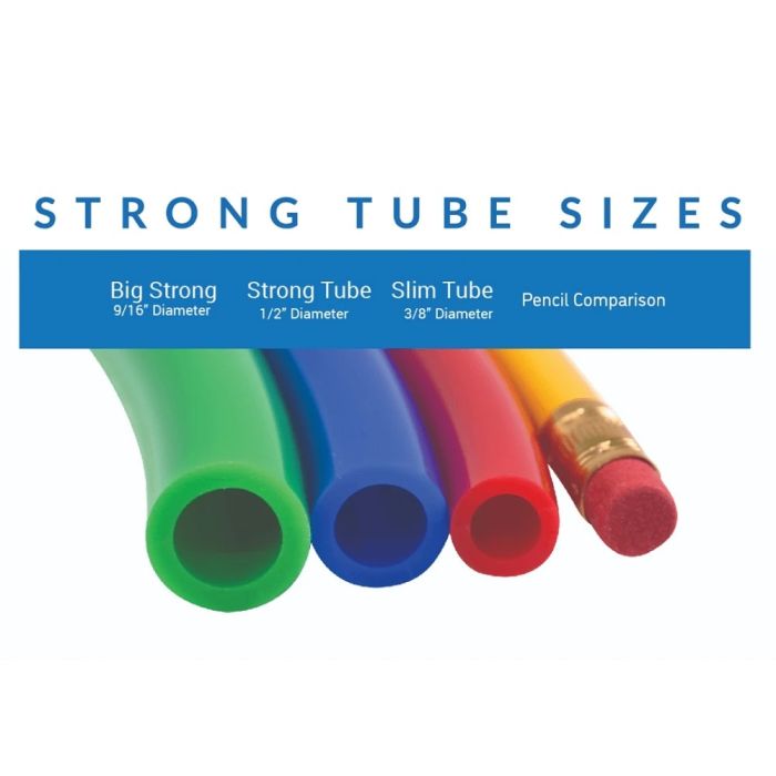 Big Strong Regular Slim Tube Comparison Chubuddy Chewubbles