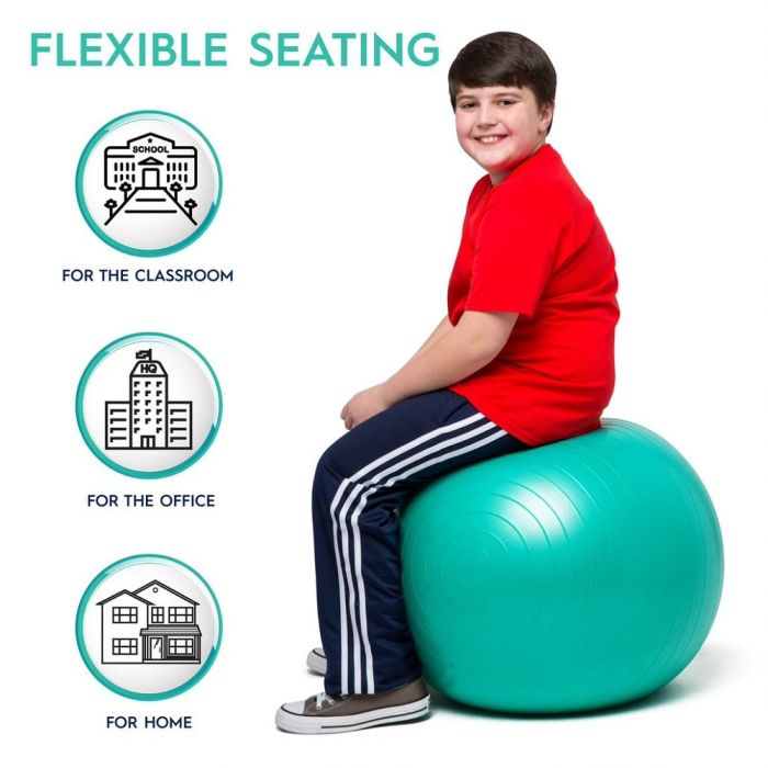 Bouncyband Balance Ball Chair 55cm Green