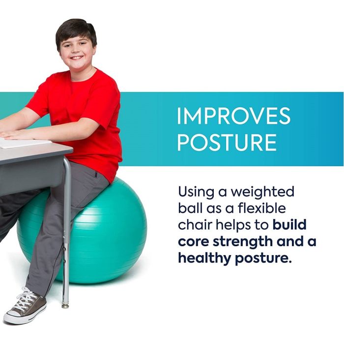 Bouncyband Balance Ball Chair 55cm Green