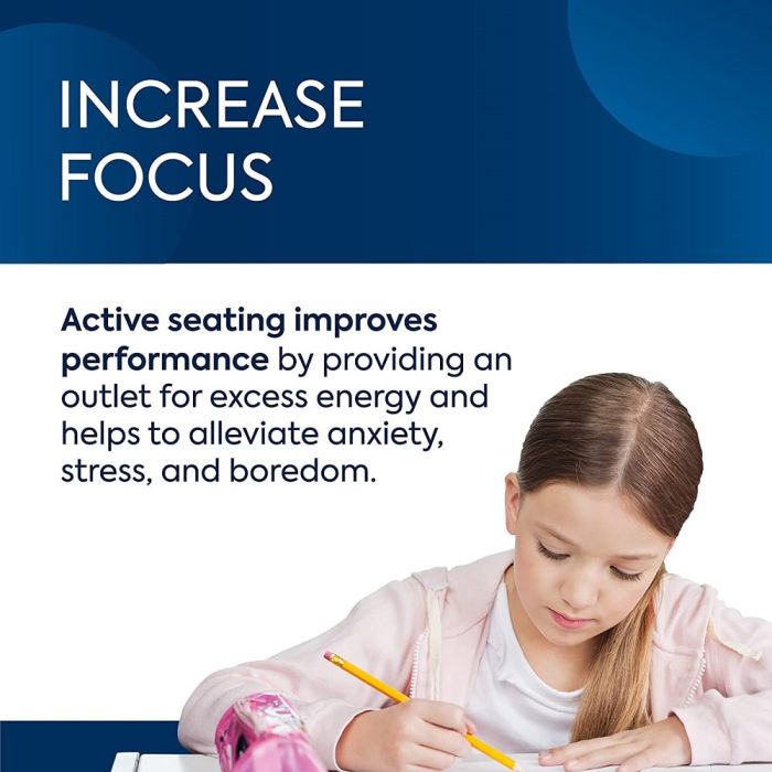 Bouncyband Balance Ball Chair Increases Focus
