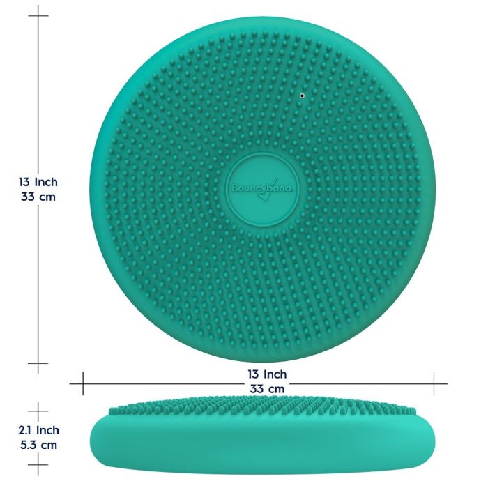 Bouncyband Wiggle Seat Big Sensory Cushion 33cm Green
