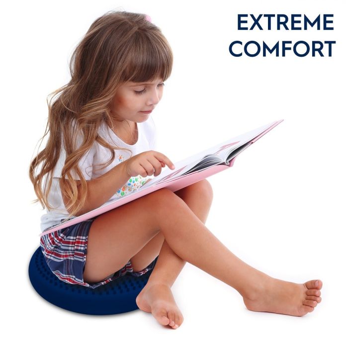 Bouncyband Wiggle Seat Little Sensory Cushion 27cm Blue