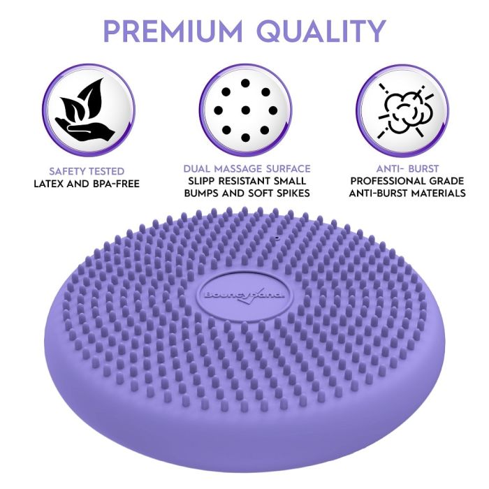 Bouncyband Wiggle Seat Little Sensory Cushion 27cm Purple