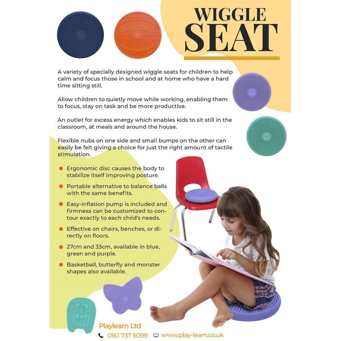 Bouncyband Wiggle Seat Sensory Cushion Benefits
