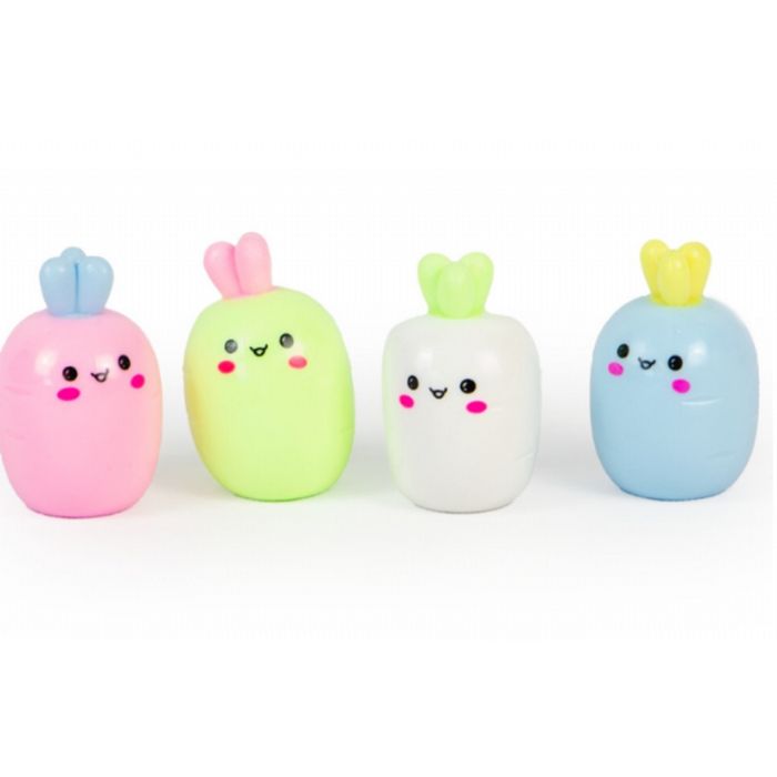 Candy Carrots Fidget Toy Collection Keycraft NV481 4 Colours
