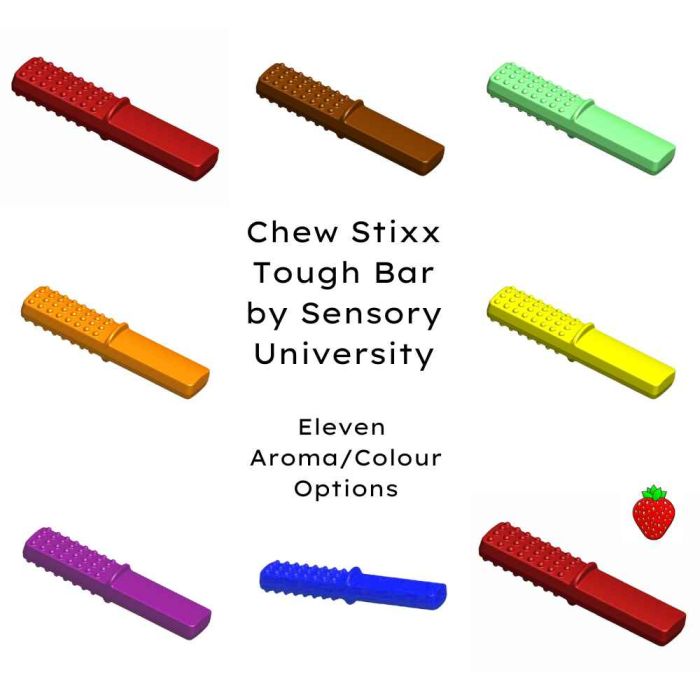 Chew Stixx Tough Bar Sensory University Collection Eleven Flavours