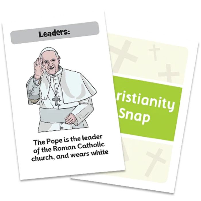 Christianity Snap and Pairs Green Board Games Education