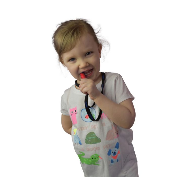 Chubuddy Chewubbles Tube Zilla Jr Neck Lanyard