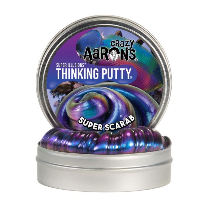 Crazy Aaron's Thinking Putty Illusions Super Scarab