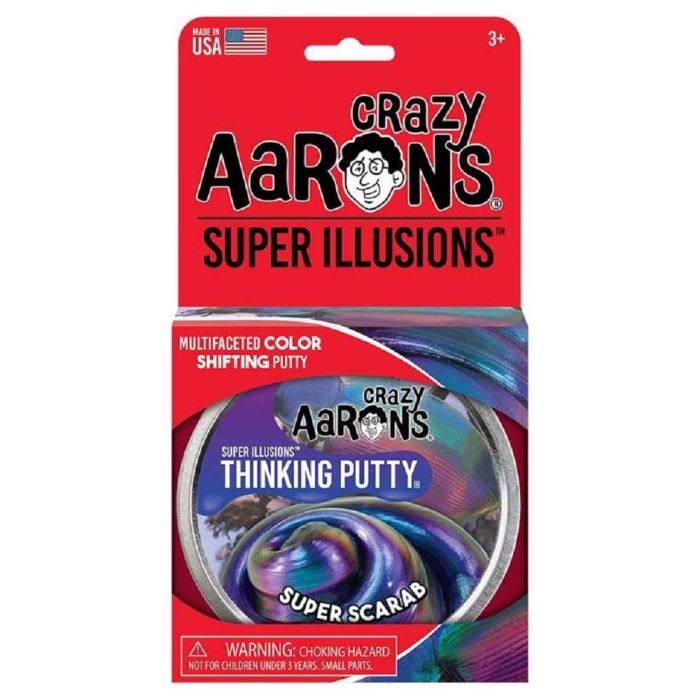 Crazy Aaron's Thinking Putty Illusions Super Scarab