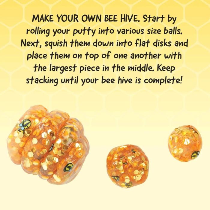 Crazy Aaron's Thinking Putty Trendsetters Honey Hive