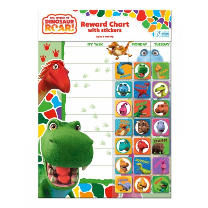 Dinosaur Roar Reward Chart      