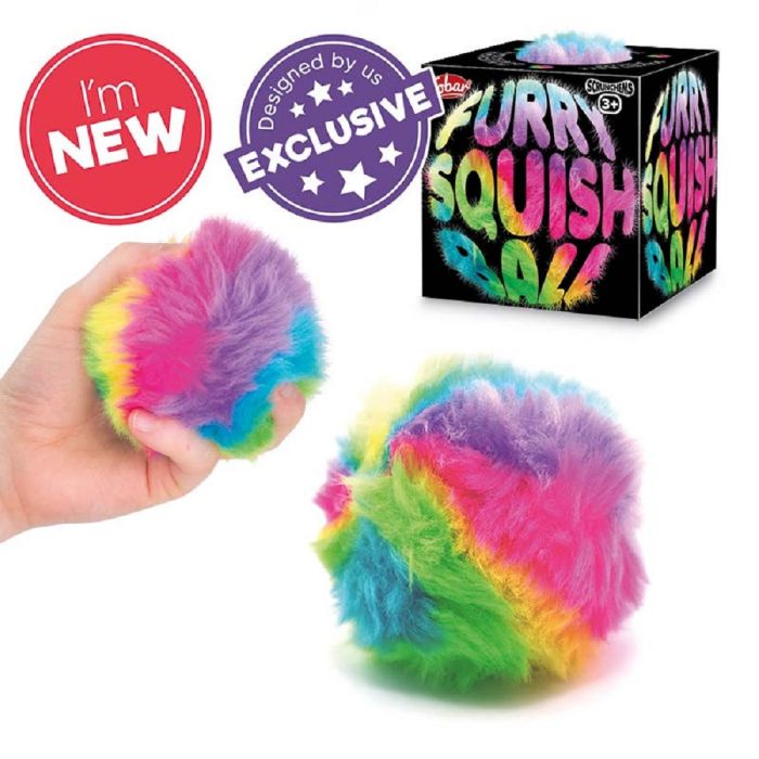 Furry Squish Ball 38583 Tobar One For Fun
