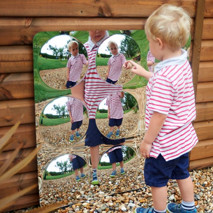 Giant 9-Domed Acrylic Mirror Panel 74214 TickiT 