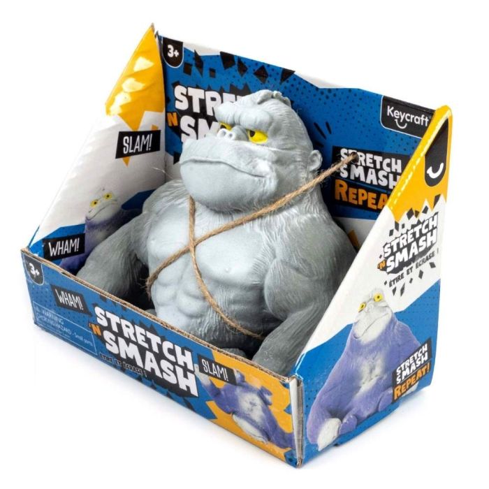 Stretch n Smash Animal Gorilla Grey