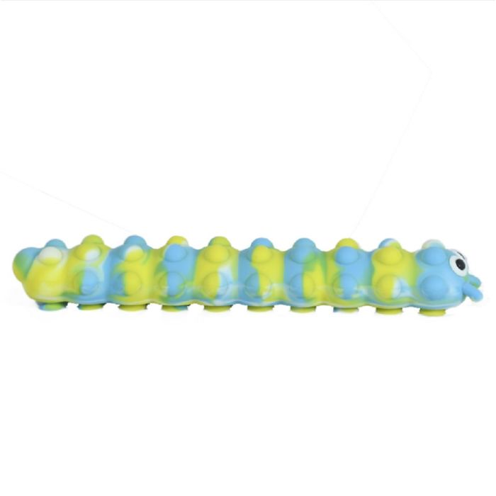Light Up Suction Push Popper Caterpillar SV21418 Tobar HGL