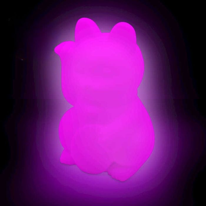 Lumez Squishy Colour Changing Lucky Cat Light 38748 Tobar