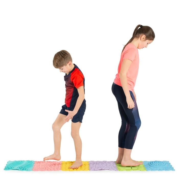 Massage Puzzle Floor Tiles Set of 6 TEXMP6 Playlearn
