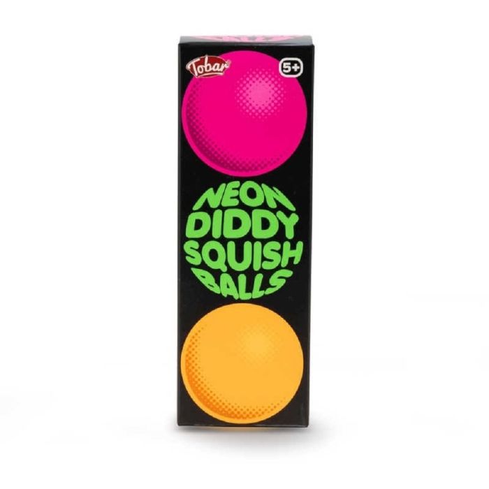 Neon Diddy Squish Balls 3 Pack 39999 Tobar