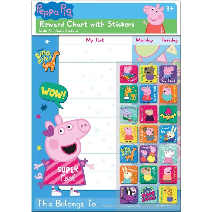 Peppa Pig Reward Chart 