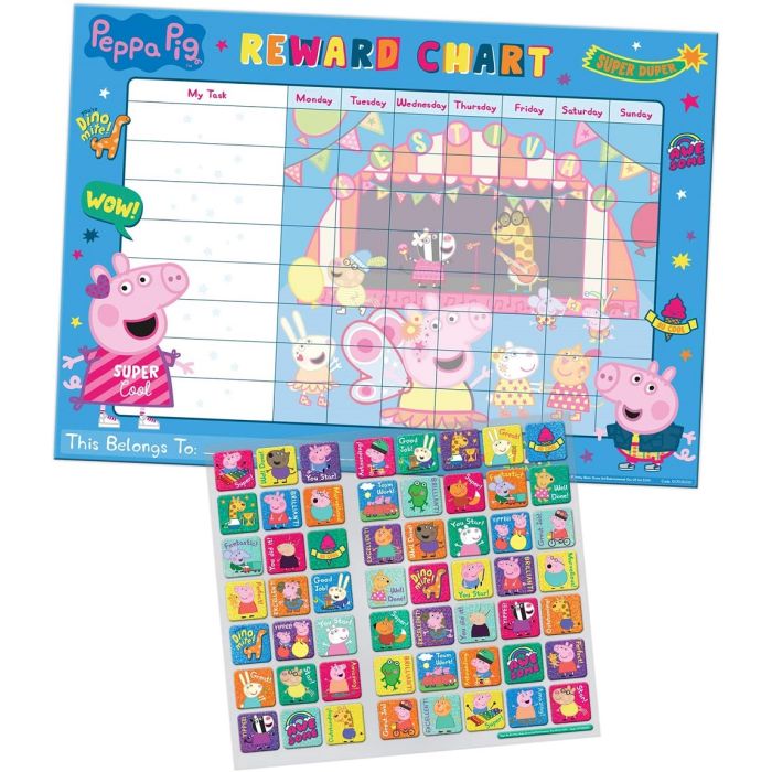 Peppa Pig Reward Chart 