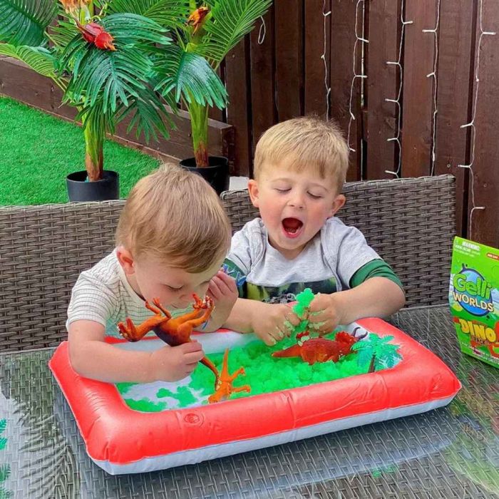 Slime, Putty, Paint Inflatable Messy Play Tray