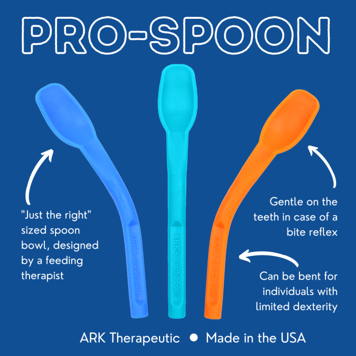 Ark Therapeutic InfoGraphic for Textured Pro-Spoon