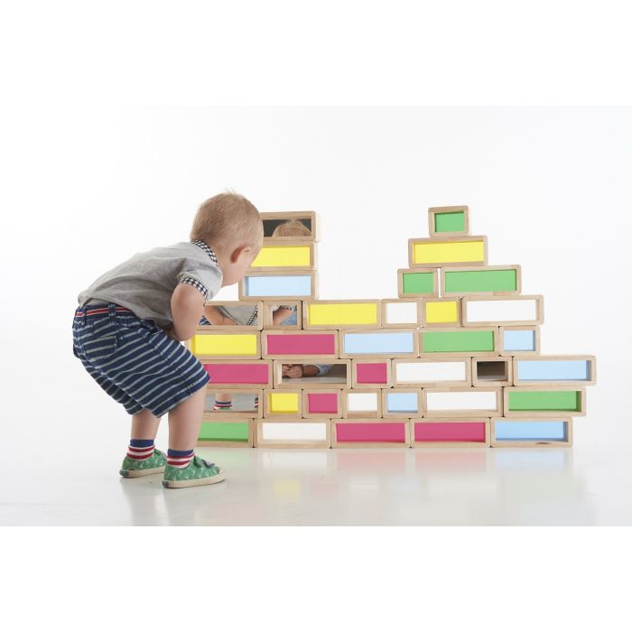 Rainbow Bricks 36 Pack 73380 TickiT Commotion