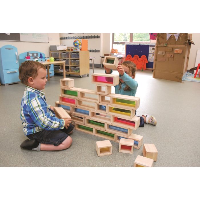 Rainbow Bricks 36 Pack 73380 TickiT Commotion