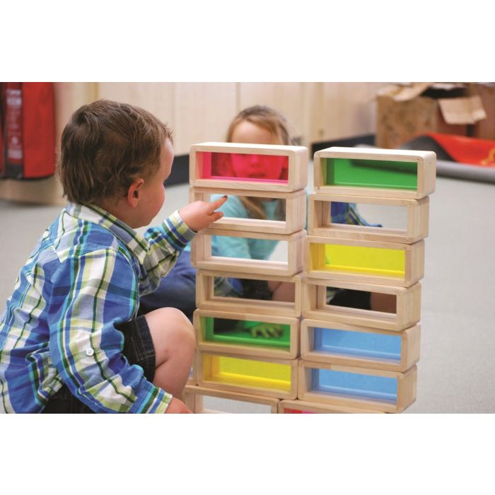 Rainbow Bricks 36 Pack 73380 TickiT Commotion