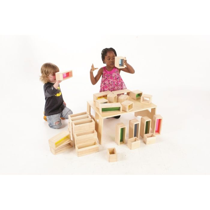Rainbow Bricks 36 Pack 73380 TickiT Commotion