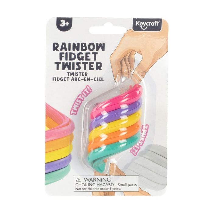 Rainbow Fidget Twister NV609 Keycraft Global