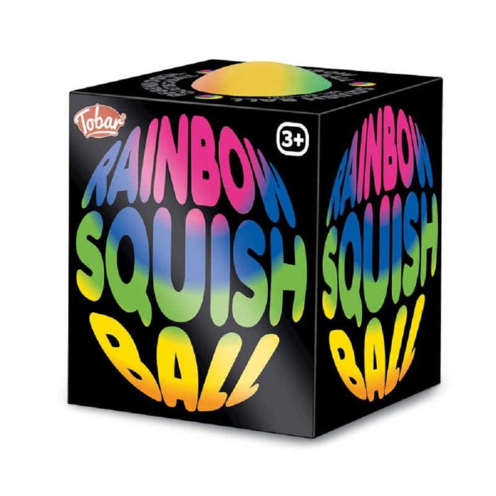 Rainbow Squish Ball 38440 Tobar HGL